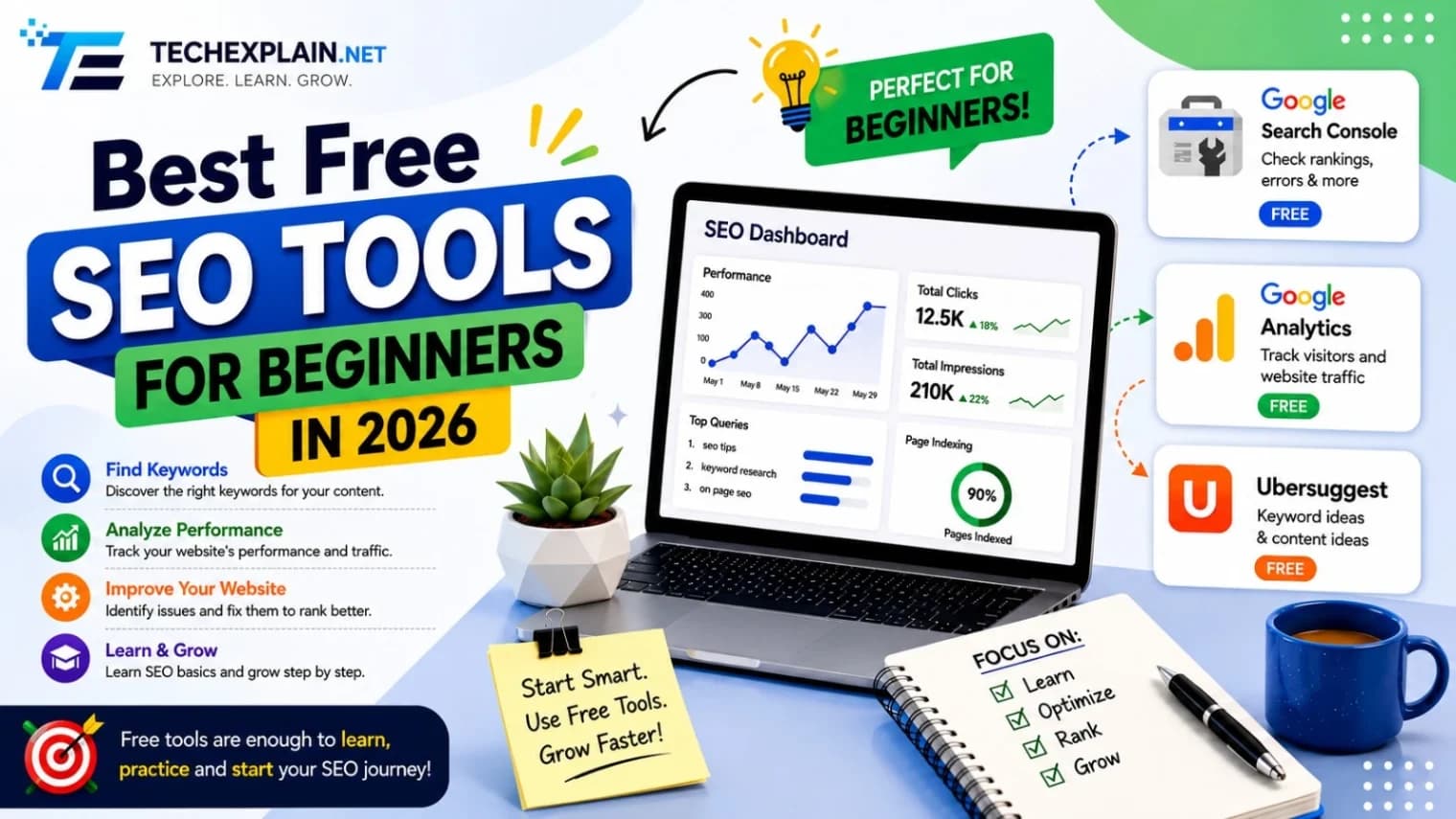 Best Free SEO Tools for Beginners in 2026